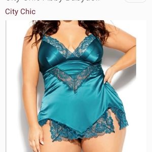 City Chemise with Matching Panty